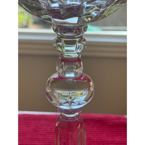 Vintage Gotham Chantilly 12 inch Lead Crystal Candlestick - Picture 7 of 10